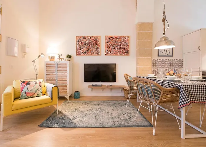 Cream Loft Siente Jerez Parking Incluido Apartman *